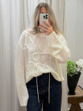 Long Sleeve Pullover Sweater GKLK-T4917516Y