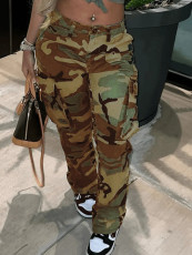 Camouflage Print Casual Pants GAWE-TB5550