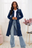 Retro Denim Long Jacket GKNF-TSC-9932