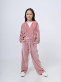 Kids Girls Sport Hooded Sweatshirts Pant Suit GLXF-M7707