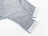 Long Sleeve Zipper Bodysuit GZJF-ZJ2834