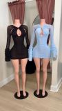Pre Order: About 7 work days shipping Mesh Mini Dress YUEM-300845