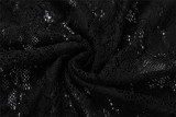 Off Shoulder Lace Patchwork Maxi Dress DLSF-K25D78468