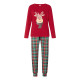 Christmas Reindeer Print Matching Family Pajama Set YLDF-2461