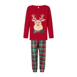 Christmas Reindeer Print Matching Family Pajama Set YLDF-2461
