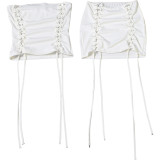 Solid Color Tube Top Bandage Two Piece Skirt Set DLSF-K25S80945