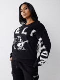Long Sleeve Letter Print Sweatshirt GFCF-1410