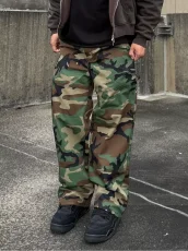 Camouflage Print Loose Jeans XCFF-14229