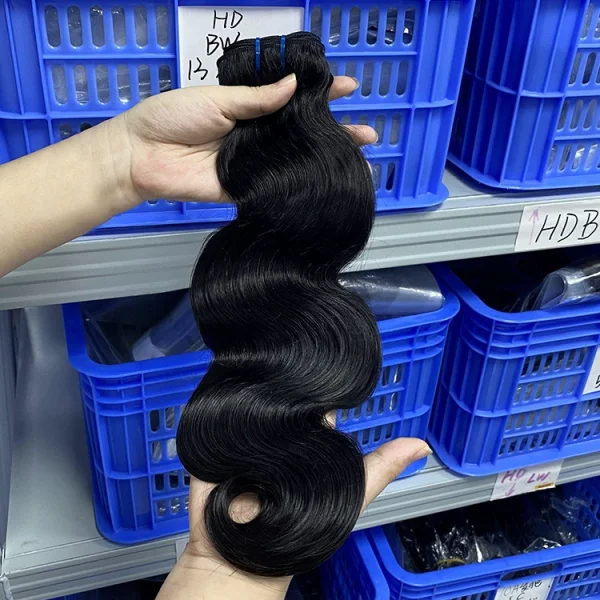 Deep Wave Human Hair Wig Hair Bundle JFDX-57667
