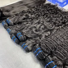 Deep Wave Human Hair Wig Hair Bundle JFDX-57667