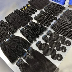 Human Hair Wigs Deep Wave Bundle JFDX-24988