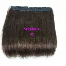 Human Hair Straight Multi-Color Seamless Hair Extensions JKLS-27279