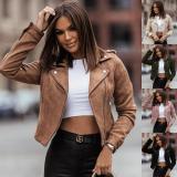 Fashion Zipper Short Jacket GSZE-5065