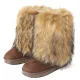 Furrzy Thick-soled Snow Boots NGZR-66218