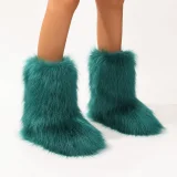Fashion Warm Furrzy Snow Boots NGZR-0021