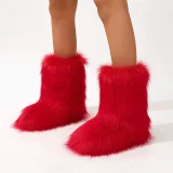 Fashion Warm Furrzy Snow Boots NGZR-0021