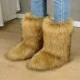 Fashion Warm Platform Snow Boots NGZR-2356
