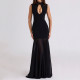 Hollow Out Sleeveless Maxi Dress GWEN-JWJD45145