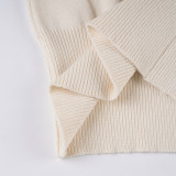 One Shoulder Knits Sweater GWEN-JMIC43926