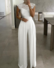 Plus Size Solid Color Jumpsuit GXRF-Y39