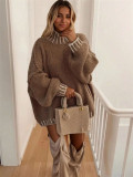 Loose Pullover Sweater GZYF-1109