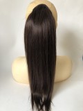 Human Hair Straight Drawstring Ponytail Wigs JKLS-31392