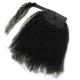 Human Hair Wrap Around Ponytail Afro Curly Wigs JKLS-75547