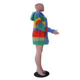 Colorful Knits Loose Coats TR-1351