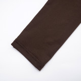 Solid Color Ruched Mini Dress GSZM-D25DS500