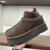 Thick-soled Warm Fashion Ethnic Style Short Boots GDMX-4700