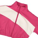 Sport Patchwork Color Block Coat Pants Suit AIL-333