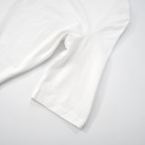 Solid Color High Collar Tight Tops GSBW-Y25TP032