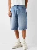 Men's Fashion Loose Denim Fifth Pants XCFF-8922