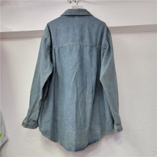 Loose Shirt Single-breasted Denim Jacket GZYN-2024