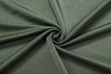Ruched Long Sleeve Solid Color Maxi Dress XEF-K25D85352