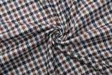 Plaid Print Long Sleeve Tops Two Piece Skirts Set GLAG-S5920249G