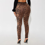 Casual Print Lace Patchwork Pants GSBD-J25PT367