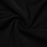 Fur Off Shoulder Long Sleeve Jumpsuit GDSF-J25JP405