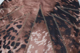 Leopard Print Tie Up Maxi Dress GLAG-D5920284G