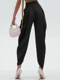 Solid Color Flower Bud Ninth Pant GXHF-M80802-B