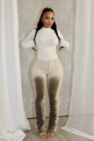 Solid Color Fashion Tight Pants GXHF-M80601