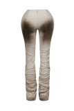 Solid Color Fashion Tight Pants GXHF-M80601
