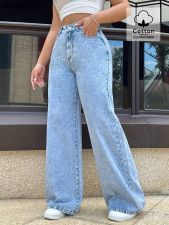 Fashion Denim Loose Straight Jeans GYXN-20805