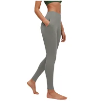Solid Color Pockets Sport Pants GYZY-6693