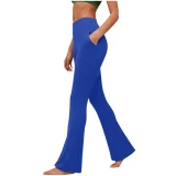 Solid Color Slim Flare Pants GYZY-6692
