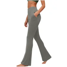 Solid Color Slim Flare Pants GYZY-6692