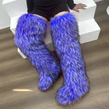 Over-the-knee Fur Snow Boots GHSX-HS