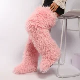 Over-the-knee Fur Snow Boots GHSX-HS