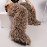 Over-the-knee Fur Snow Boots GHSX-HS