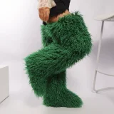 Over-the-knee Fur Snow Boots GHSX-HS